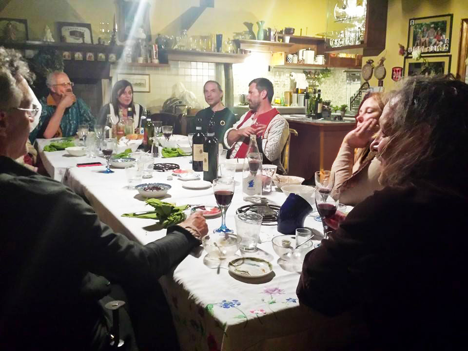 A quite Sunday night dinner with our wonderful host, Ms. Beatrice